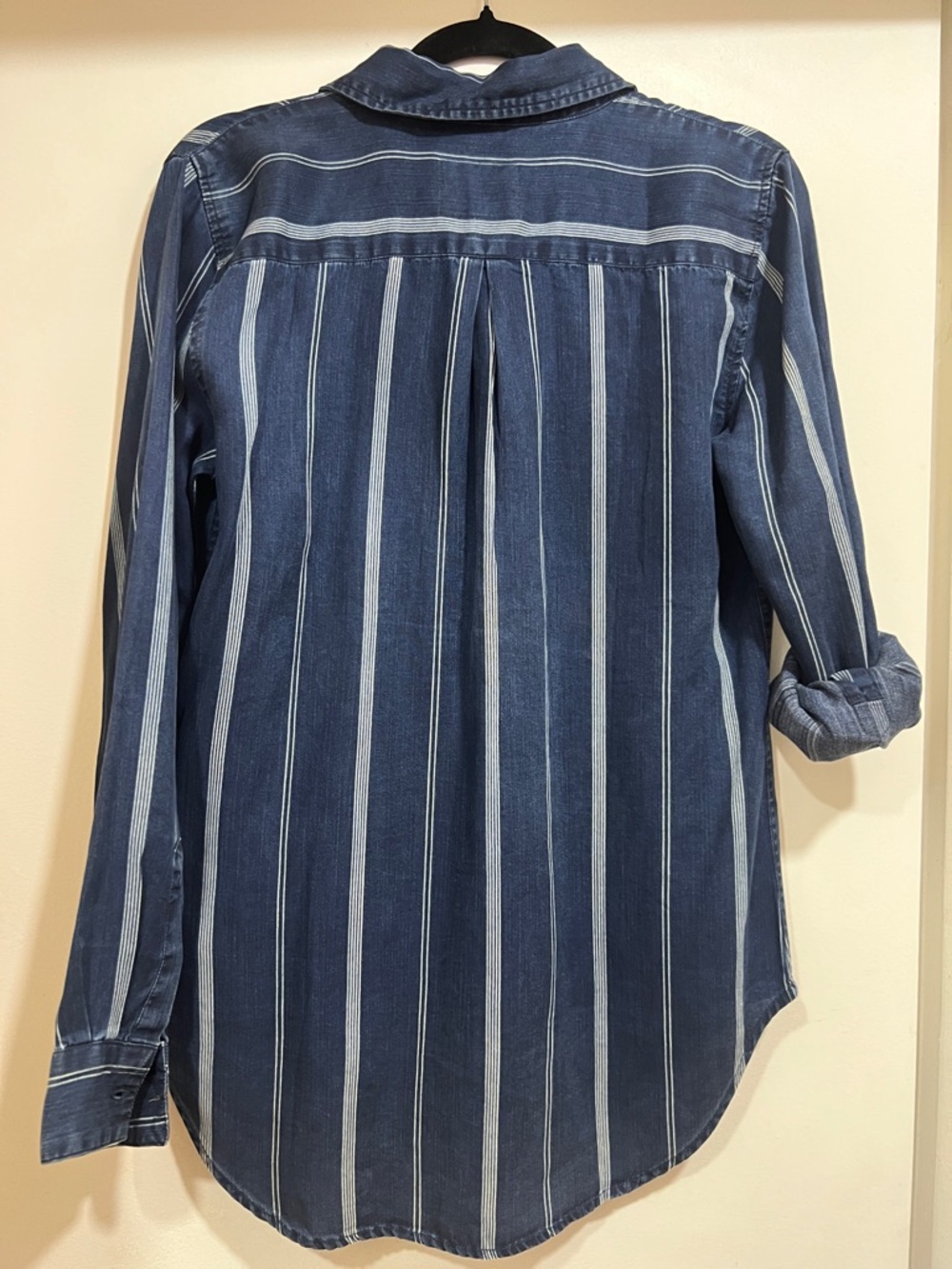 Rails Blue Striped Button-Down Shirt - Picture 4 of 4